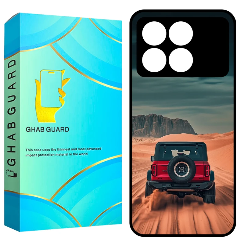 کاور قاب گارد طرح ماشین مدل GCHPK70P مناسب برای گوشی موبایل شیائومی Redmi K70 Pro 5G / Poco X6 Pro