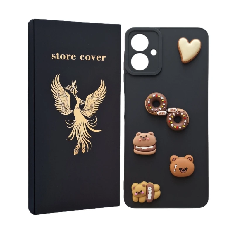 کاور استور کاور طرح کوکو برجسته مدل a06 مناسب برای گوشی موبایل سامسونگ Galaxy A06 / A06S