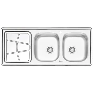سینک ایلیا استیل مدل 4030R توکار سایز 50 × 120 سانتی متر
