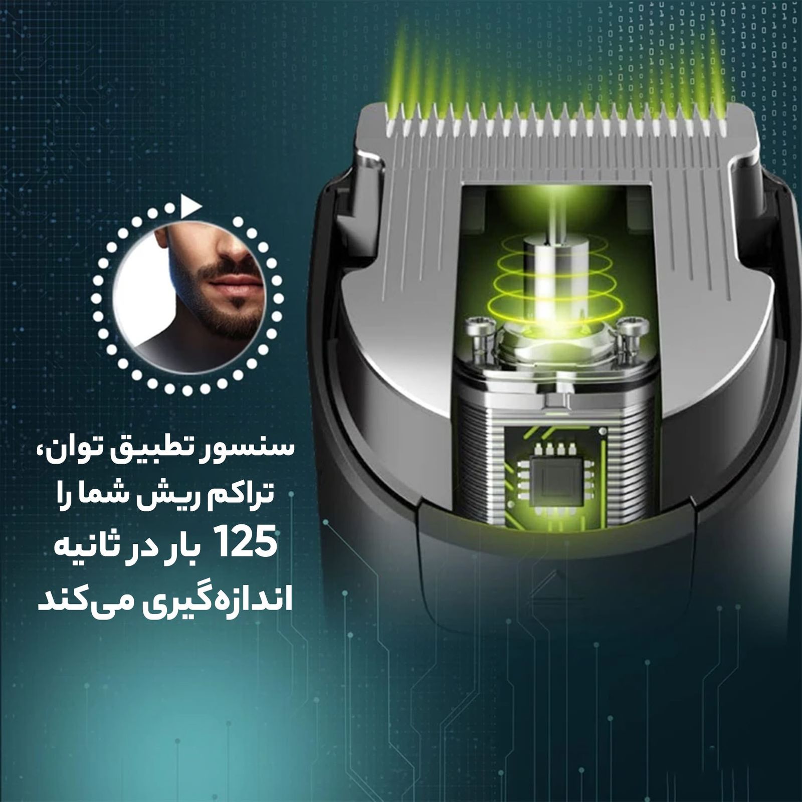 ست ماشین اصلاح موی صورت و بدن فیلیپس مدل MG7920 -  - 11