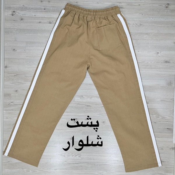 شلوار بگ مردانه مدل کمر کشی FA_BBK3