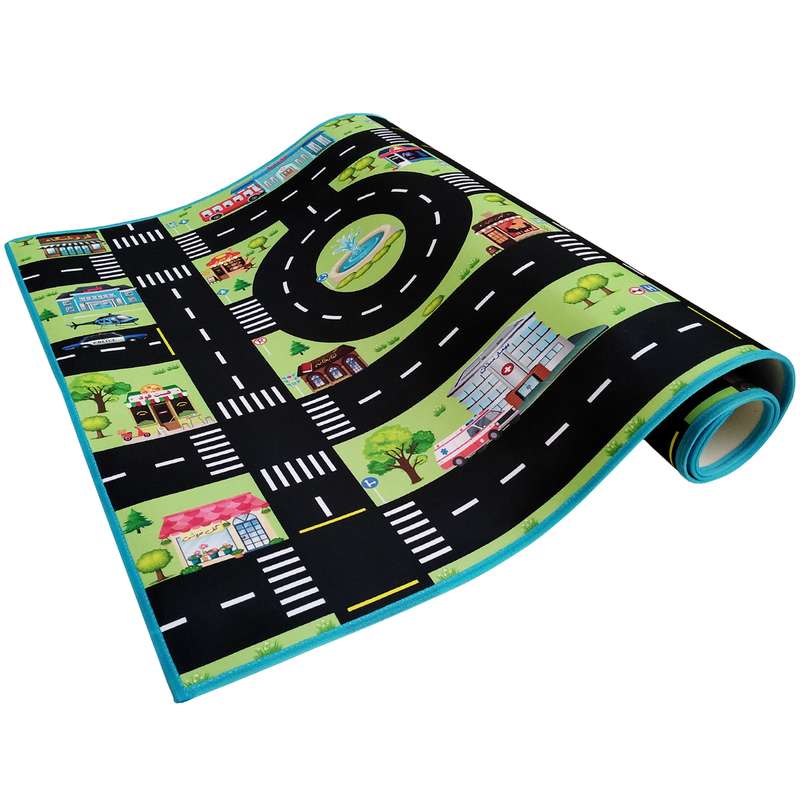 زیر انداز بازی مدل شهرپارچه ای ضخیم فومی کد A170