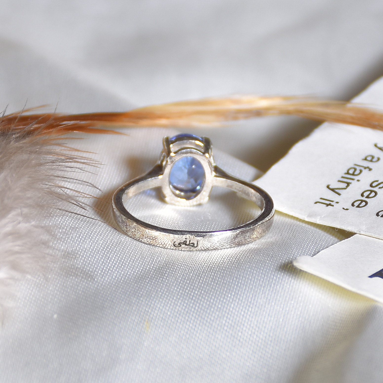 انگشتر نقره زنانه نقره جات لطفی مدل توپاز کد ANZS06E07 انگشتر نقره زنانه نقره جات لطفی مدل توپاز کد ANZS06E07