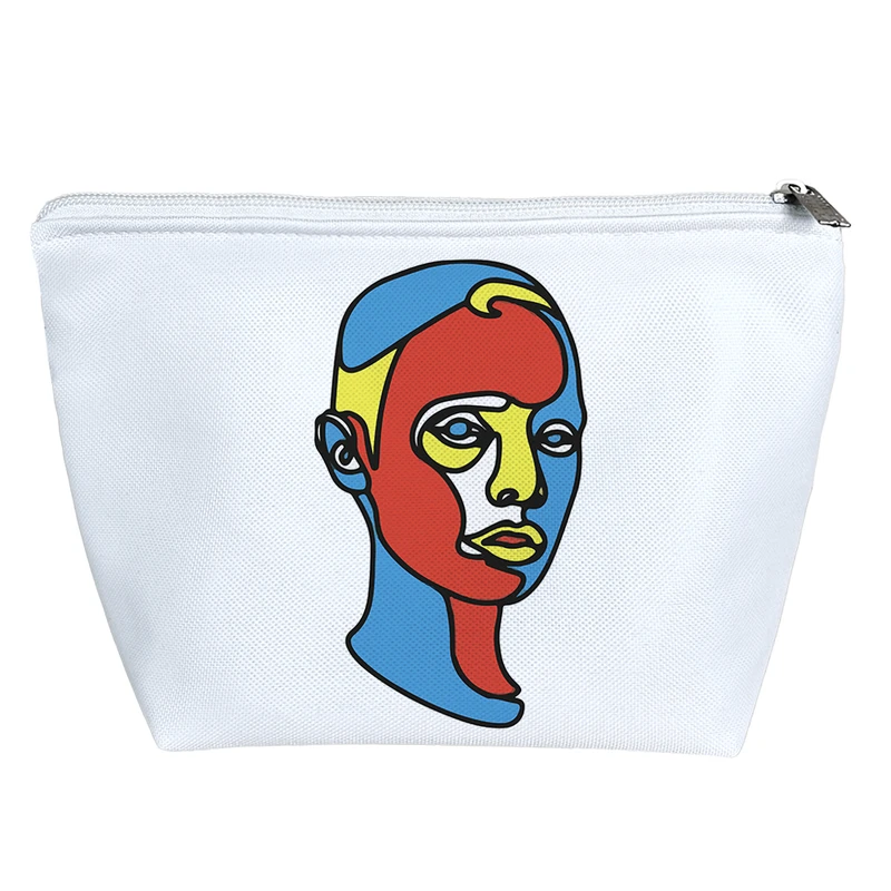 کیف لوازم آرایش دخترانه خندالو مدل پرتره چهره کد 7287