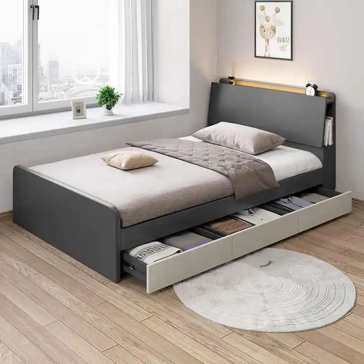 تخت خواب یک نفره مدل توپولوف 2 سایز 120×200 سانتی متر