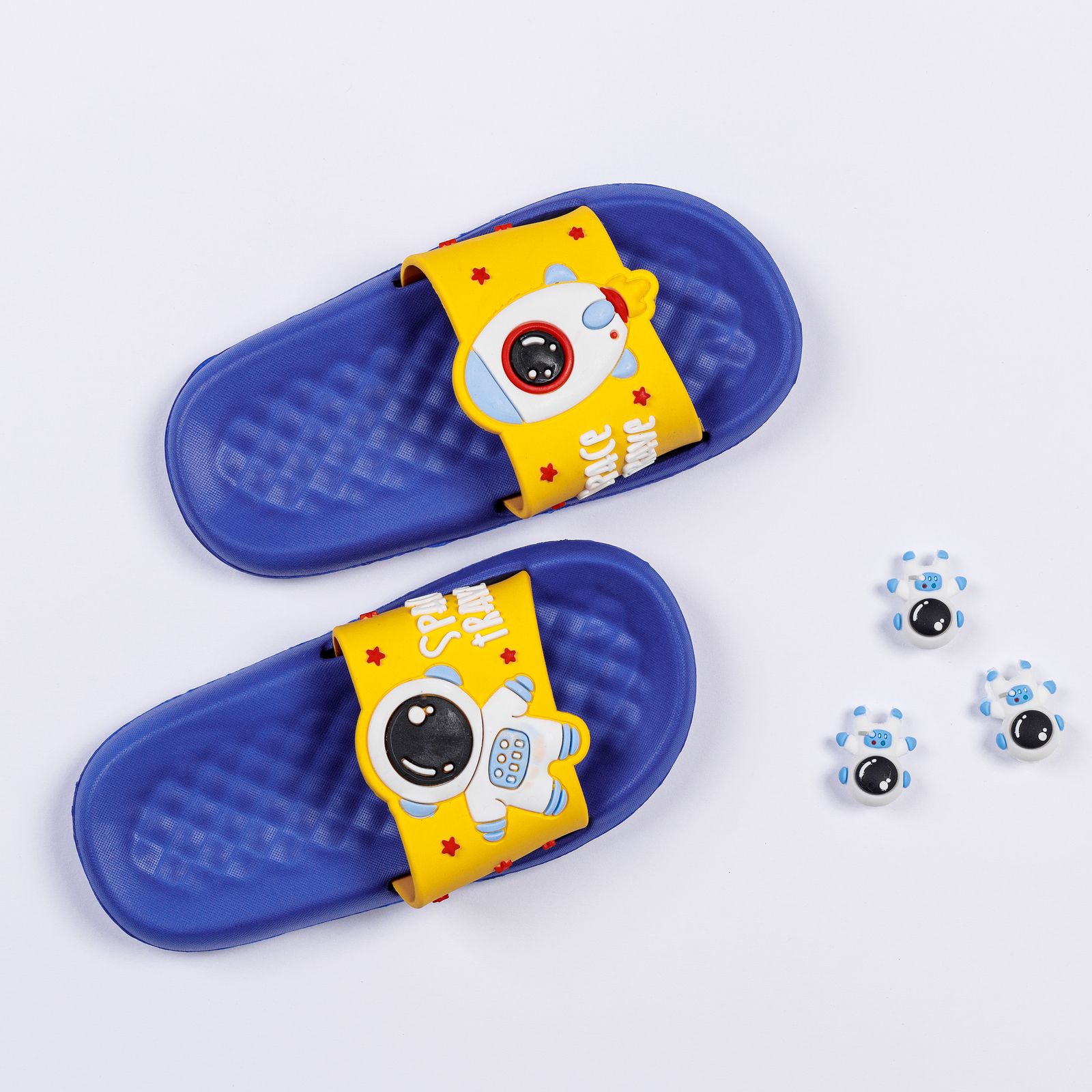 دمپایی پسرانه پایون مدل سفر فضایی کد DBL.3511 - - 2