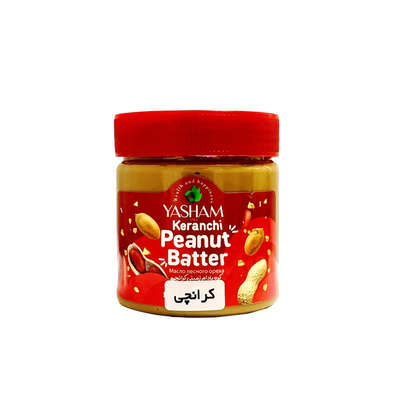 کره بادام زمینی کرانچی یاشام - 360 گرم