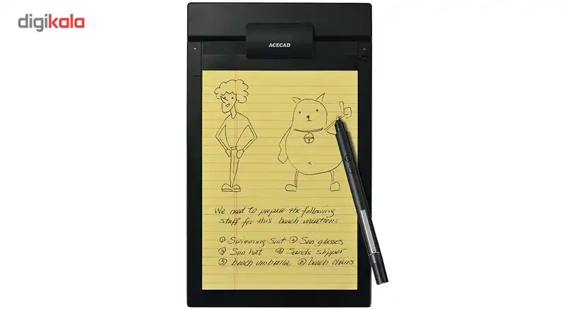 دفترچه یادداشت دیجیتال ایس کد مدل PenPaper 5x8