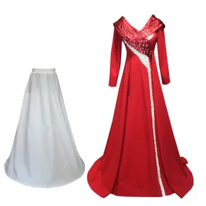 پیراهن زنانه مدل یاقوت به همراه ژپون