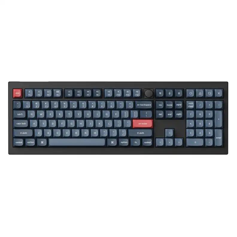 کیبورد گیمینگ کیکورن مدل V6 Max RGB Red Switch