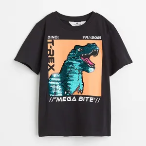 تی شرت آستین کوتاه پسرانه اچ اند ام مدل 1023628001