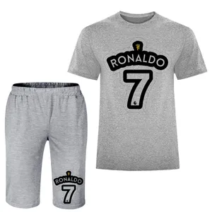 ست تی شرت و شلوارک مردانه مدل رونالدو A231