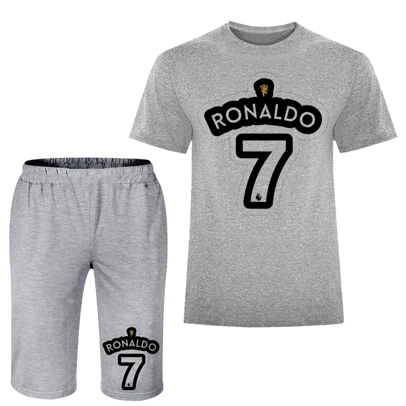 ست تی شرت و شلوارک مردانه مدل رونالدو A231