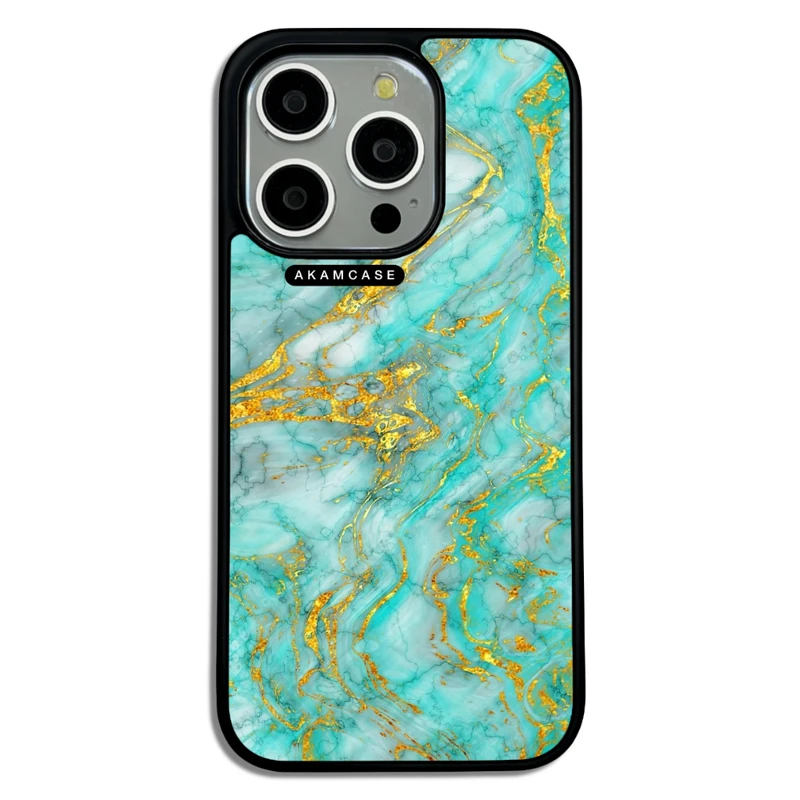 کاور آکام مدل AMC-WA15PRO-MARBLE-41 مناسب برای گوشی موبایل اپل iPhone 15 Pro