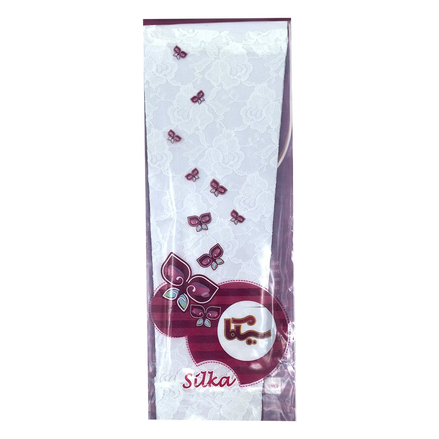 ساق دست زنانه سیلکا مدل گیپور رنگ سفید -  - 3