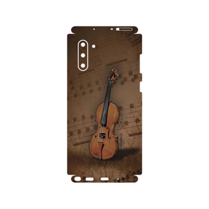 برچسب پوششی ماهوت مدل Violin-Instrument-FullSkin مناسب برای گوشی موبایل سامسونگ Galaxy Note10