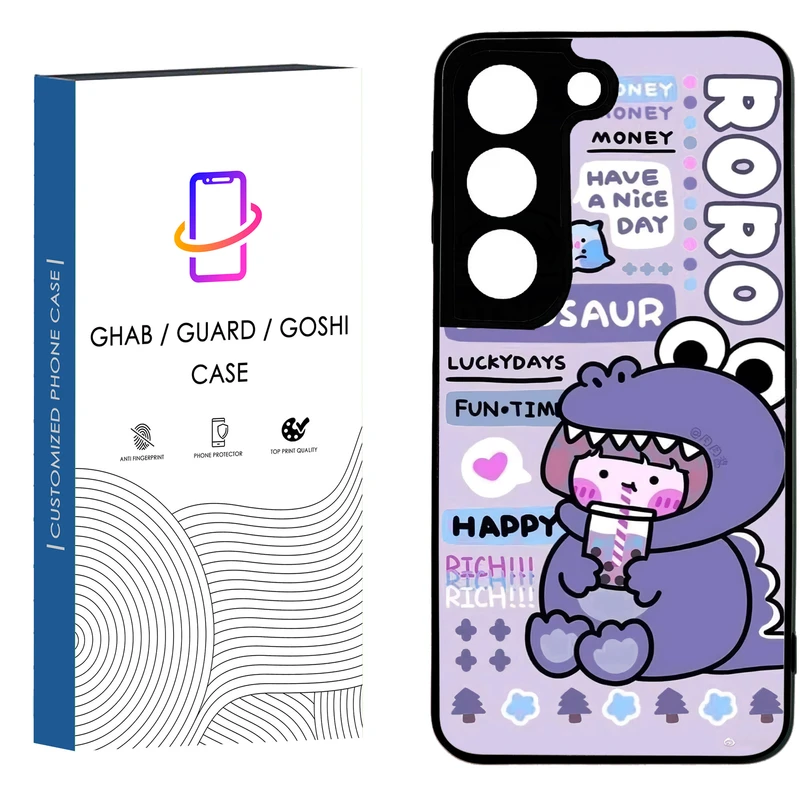 کاور قاب گارد گوشی طرح دخترانه کد 46 - TPU مناسب برای گوشی موبایل سامسونگ Galaxy S21 FE