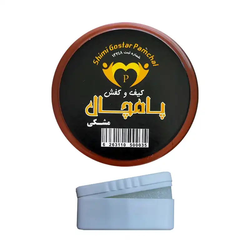 واکس کفش پامچال مدل B-BW مجموعه 3 عددی