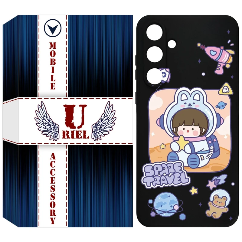 کاور یوریل مدل KSH کد 9 طرح دختر فضانورد مناسب برای گوشی  موبایل سامسونگ Galaxy S25 FE
