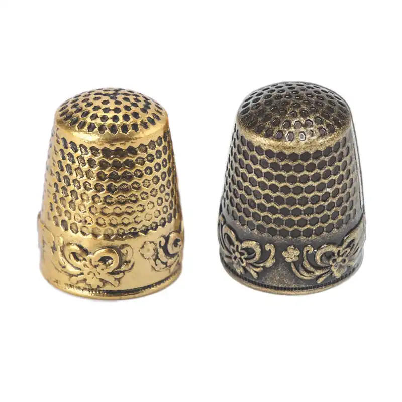 انگشتانه طرح گلدار  ضخیم کد BREGOL مجموعه 2 عددی