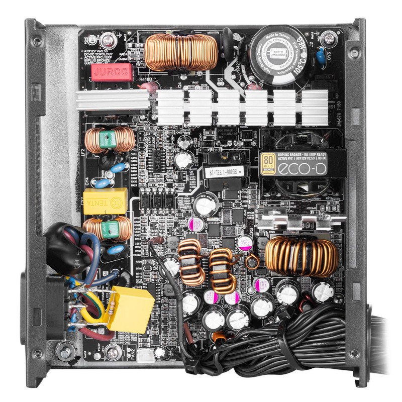 منبع تغذیه کامپیوتر 600 وات گرین مدل GP600A-ECO D