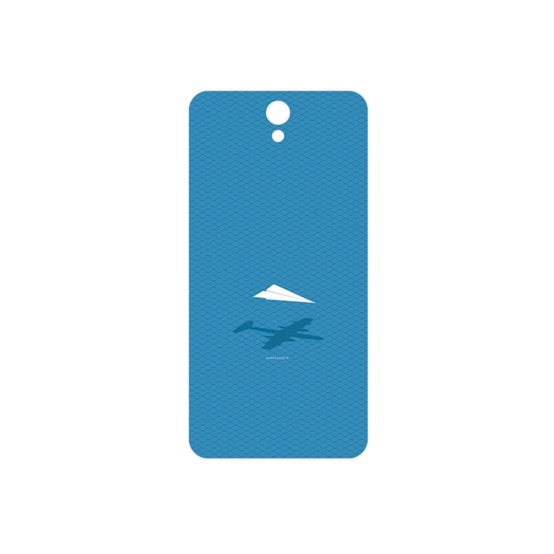 برچسب پوششی ماهوت مدل Minimal Paper Airplane مناسب برای گوشی موبایل لنوو Vibe S1 Lite