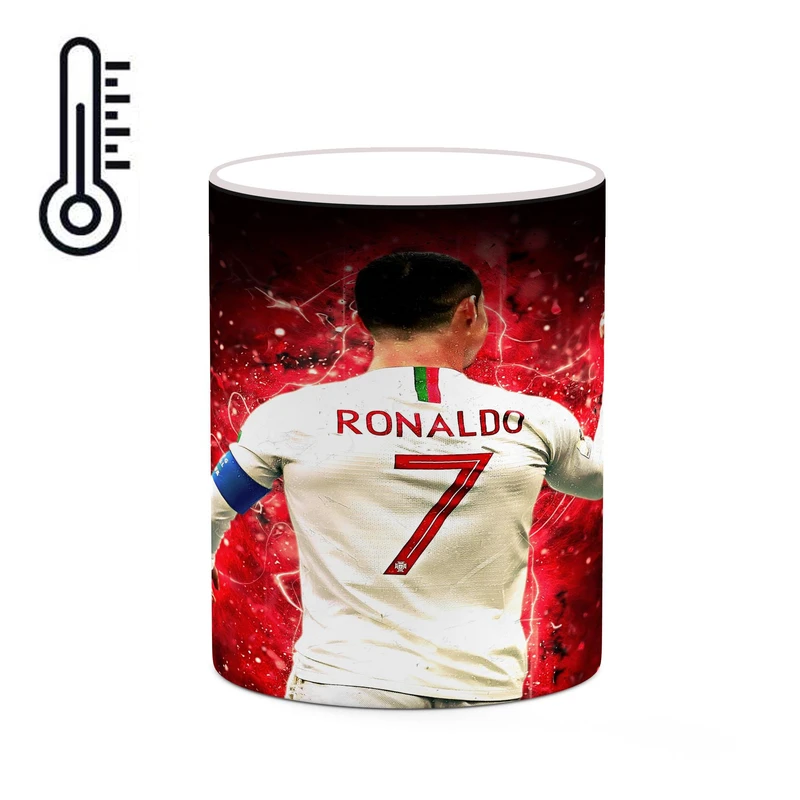 ماگ حرارتی کاکتی طرح Ronaldo رونالدو مدل mgh42949