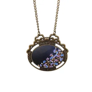 گردنبند زنانه مدل گل