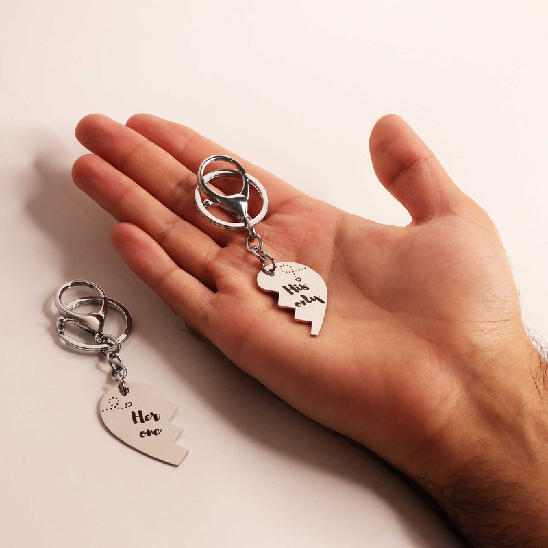 جاکلیدی گلسو مدل ست قلب کد 3 مجموعه 2 عددی