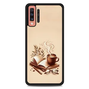 AKAM AMC-WSGA70-COFFEE-4 Cover For Samsung Galaxy A70