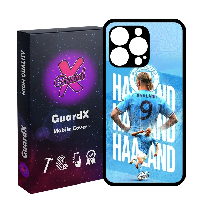 کاور گارد ایکس طرح ارلینگ هالند مدل Glass10575 مناسب برای گوشی موبایل اپل iPhone 13 Pro