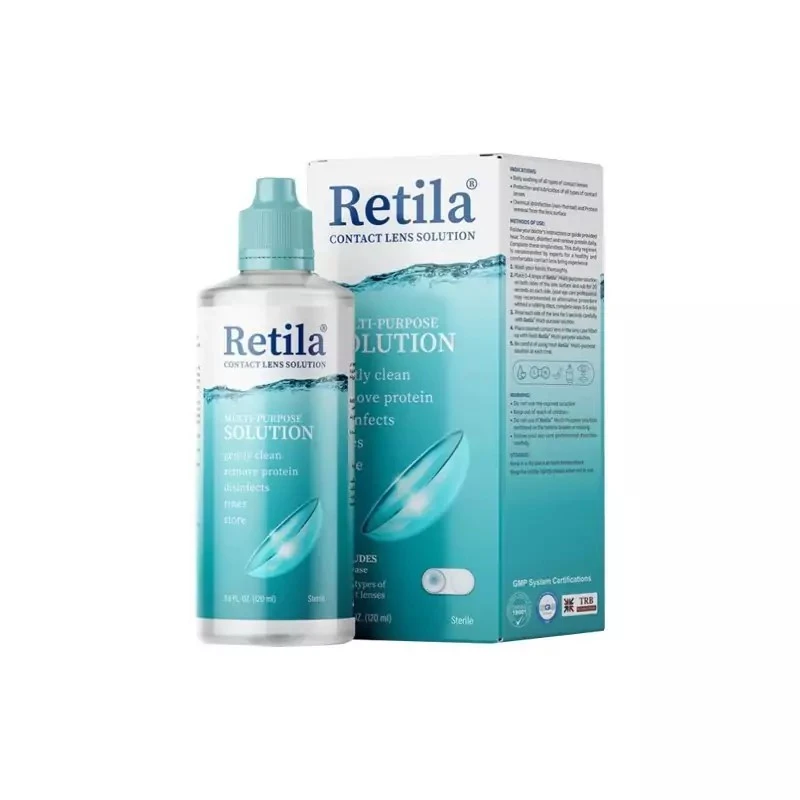 محلول شستشوی لنز رتیلا مدل 01 حجم 120 میلی لیتر