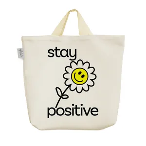 ساک خرید خندالو مدل Stay Positive کد 5652