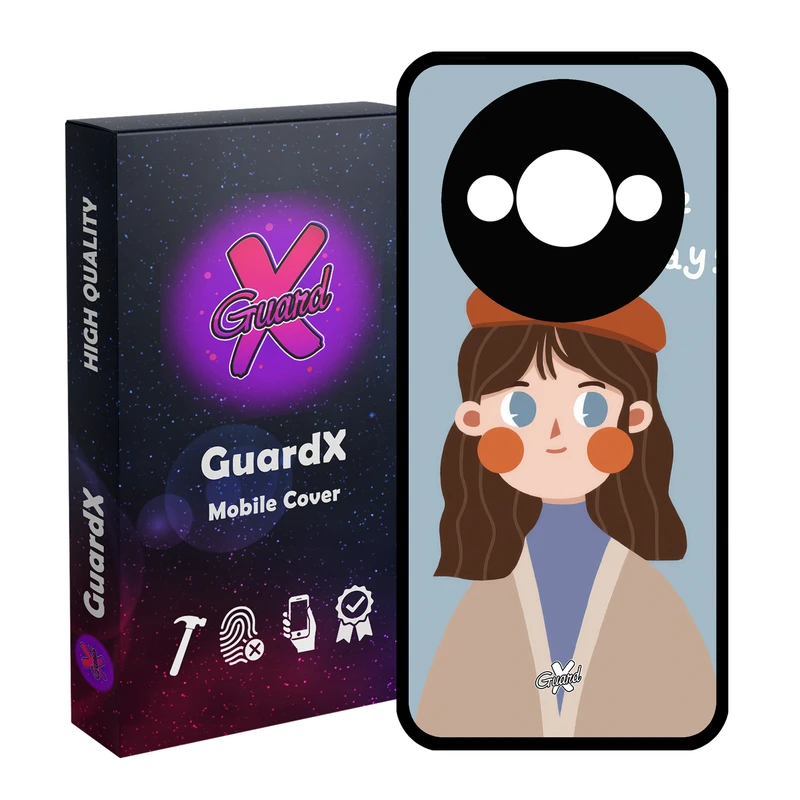 کاور گارد ایکس مدل قاب Glass10615 مناسب برای گوشی موبایل شیائومی Redmi A3 4G/ A3X 4G/ Poco C61