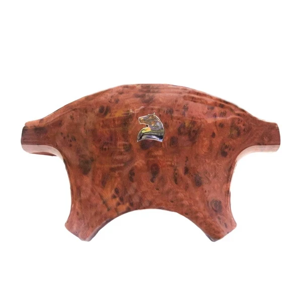 قاب وسط غربیلک فرمان خودرو کالانیکس مدل GHB-SAMANDWOOD-10343 طرح چوب  مناسب برای سمند 