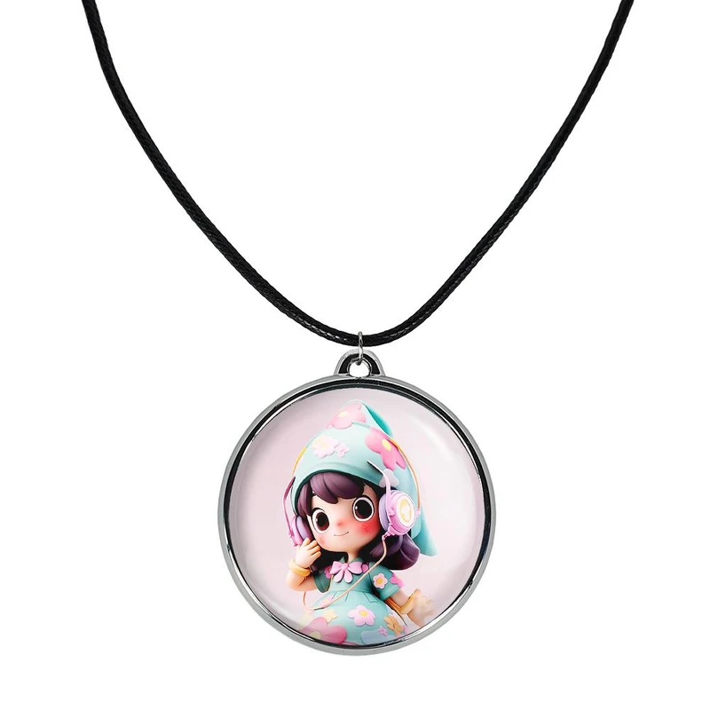 گردنبند خندالو مدل دخترانه کد 2882228823