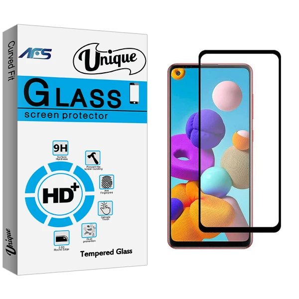 محافظ صفحه نمایش سرامیکی ای اف اس مدل Unique Glass مناسب برای گوشی موبایل سامسونگ Galaxy A11/M11