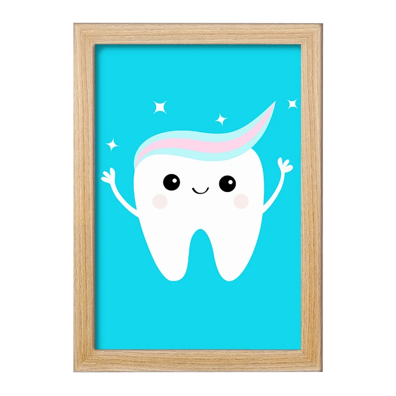 تابلو خندالو مدل دندان و دندان پزشکی کودکانه کد 36736