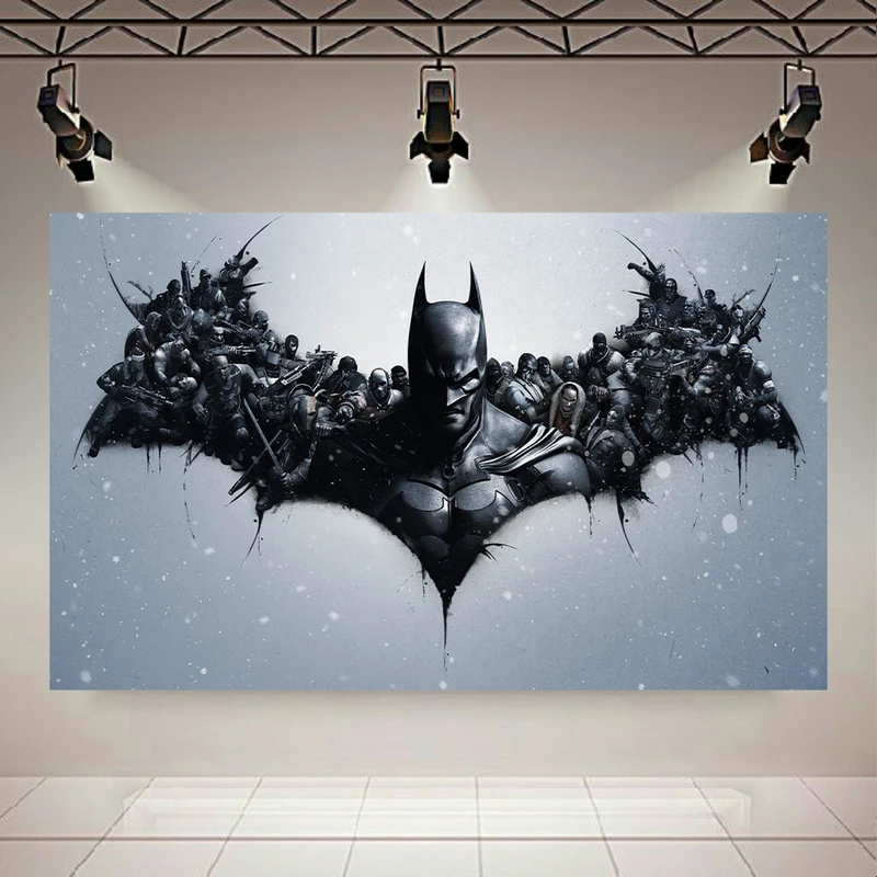 تابلو شاسی طرح Game مدل بتمن Arkham City کد AR4010