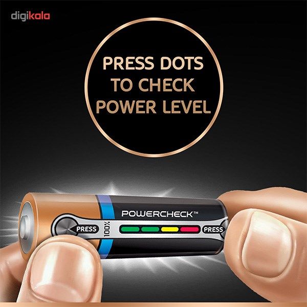 باتری قلمی دوراسل مدل Ultra Power Duralock With Power Check بسته 2 + 4 عددی main 1 4