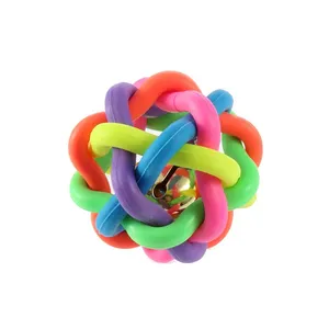 اسباب بازی سگ توپ پیچ در پیچ مدل Juguetes Perro Ball-M قطر 6.5 سانتی متری
