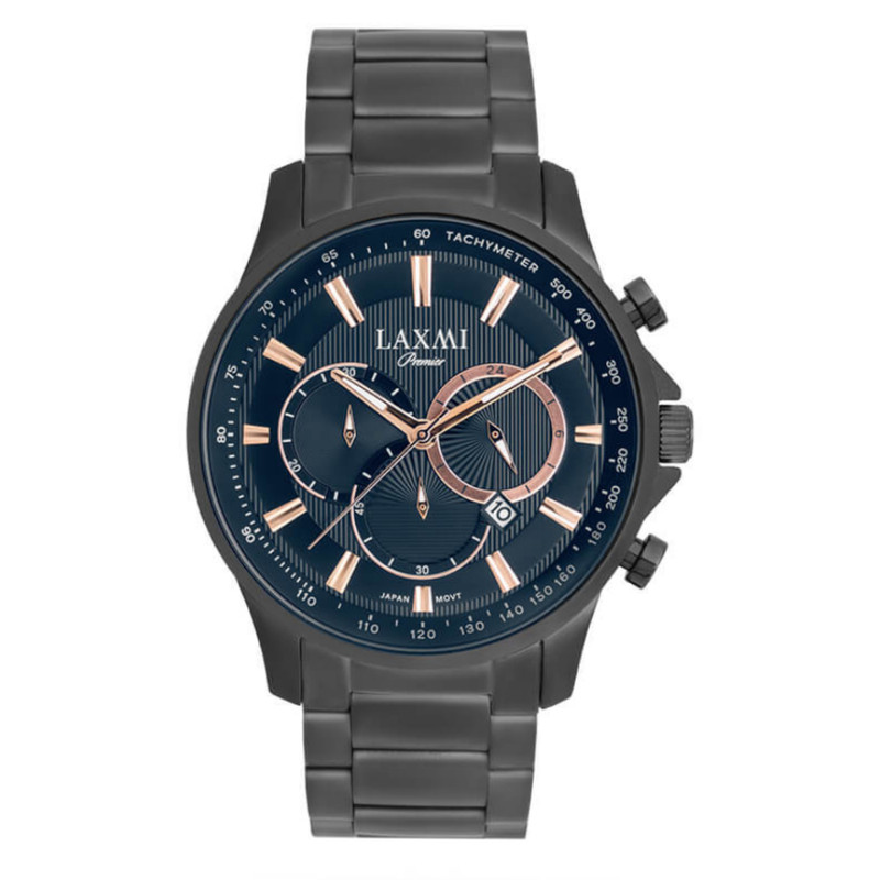 ساعت مچی عقربه‌ای کوارتز مردانه لاکسمی مدل LAXMI-8184-3