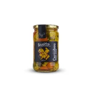 ترشی مخلوط درشت کاریبو - 680 گرم