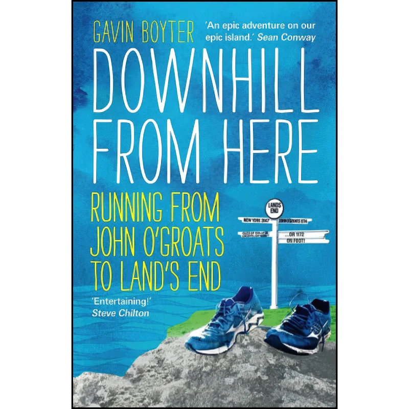 کتاب Downhill From Here اثر Gavin Boyter انتشارات Sandstone Press
