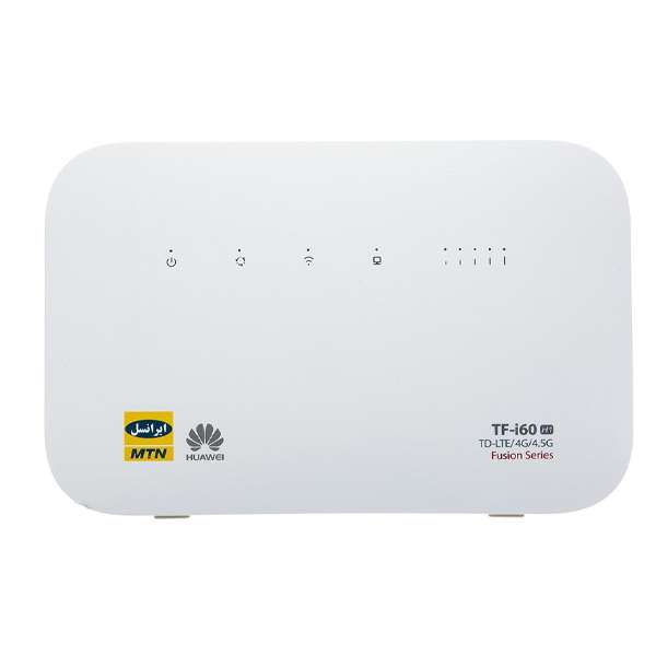 مودم 4G/TD-LTE ایرانسل مدل  TFI-60 H1  به همراه سیم کارت TD-LTE  و 50 گیگ اینترنت یکماهه