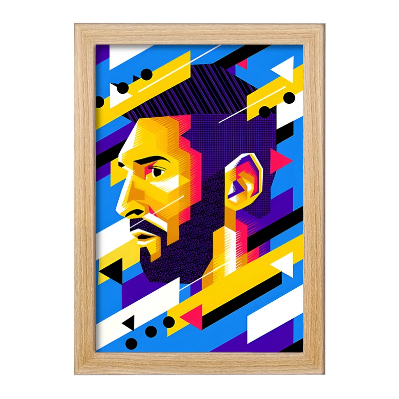 تابلو خندالو مدل لیونل مسی کد F4614