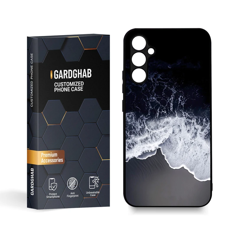 کاور گارد قاب مدل دورژله ای طبیعت مناسب برای گوشی موبایل سامسونگ Galaxy A34