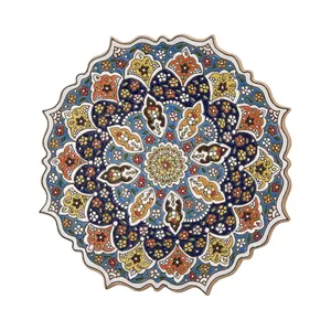 بشقاب میناکاری مدل پژواک کد 30