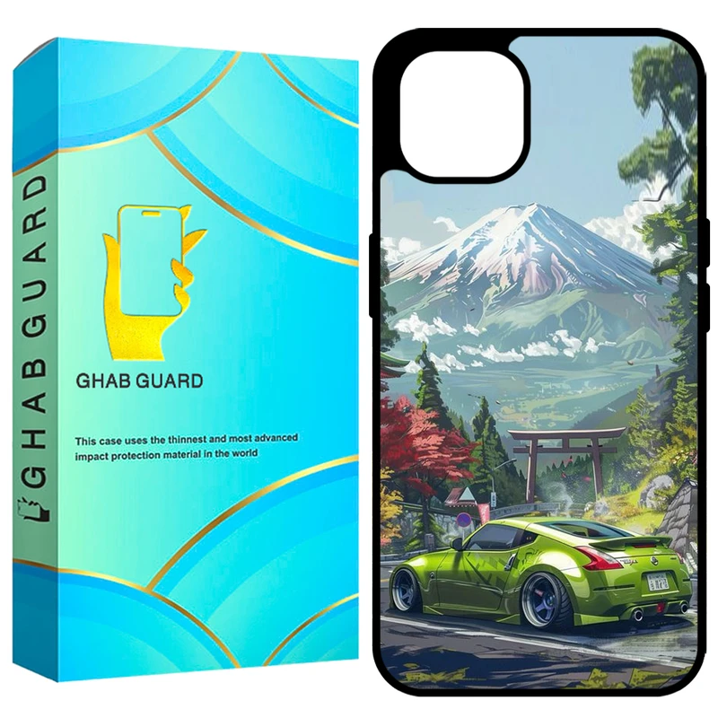 کاور قاب گارد طرح ماشین مدل GCHP15 مناسب برای گوشی موبایل اپل iPhone 15