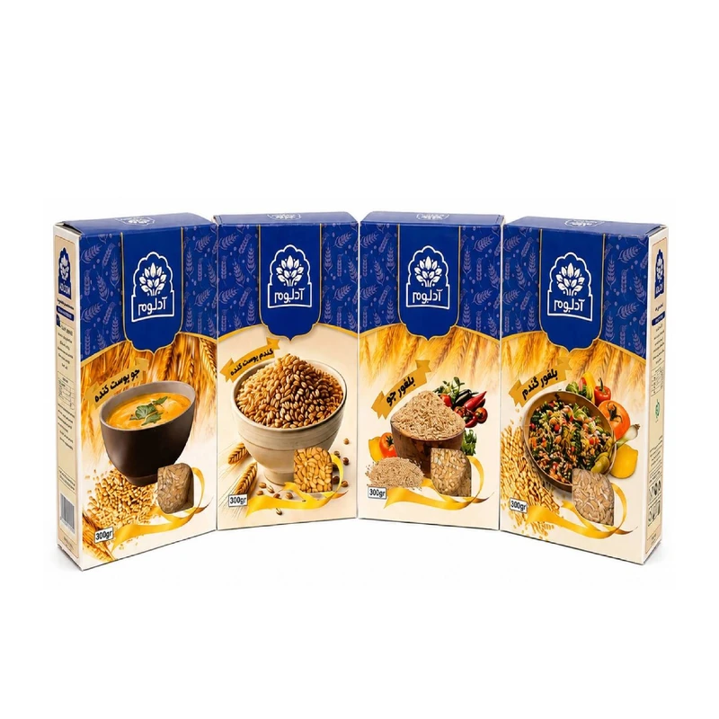 غلات آدلوم - 300 گرم بسته ۴ عددی